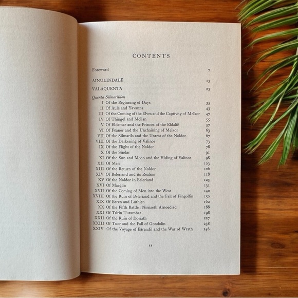 VINTAGE 1977 First American Edition — The Silmarillion by J.R.R. Tolkien - Picture 8 of 13